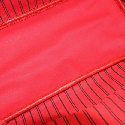 Louis Vuitton Monogram Reversible Neverfull Inside Out MM Rouge Sari 2-Way Tote — view 7