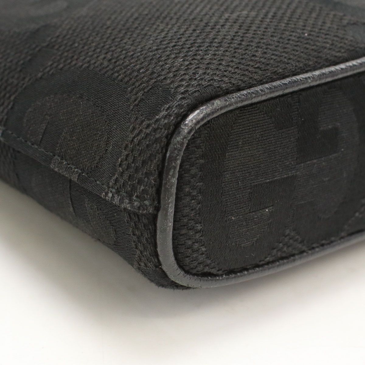 Gucci 2-Way Clutch Jumbo GG Shoulder Bag Canvas — view 5