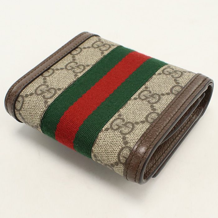 Gucci Compact Wallet Ophidia Bifold GG Supreme Leather — view 2