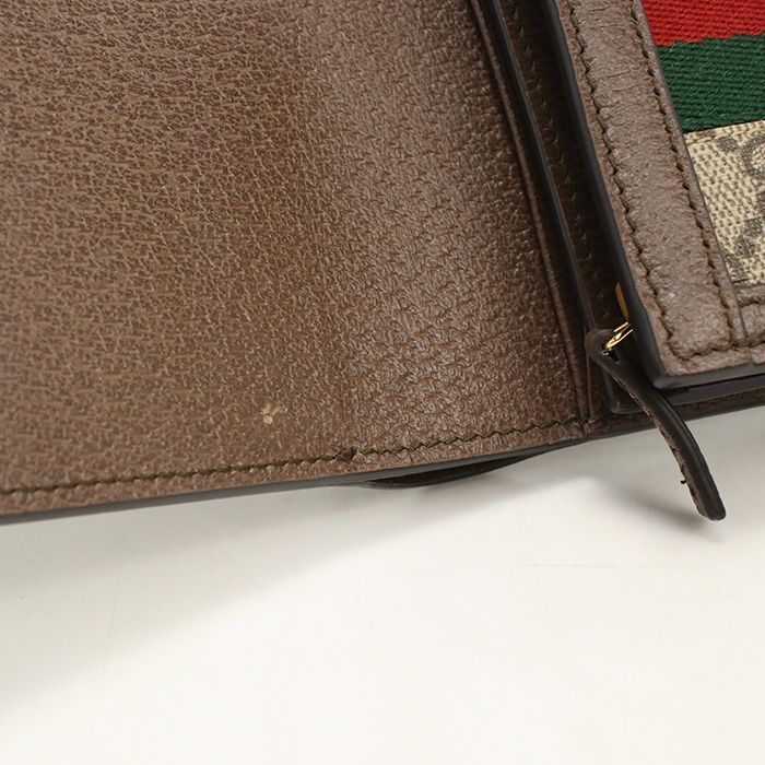 Gucci Compact Wallet Ophidia Bifold GG Supreme Leather — view 4