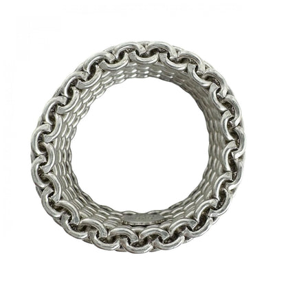 Tiffany & Co Ring Somerset Silver Mesh — view 2