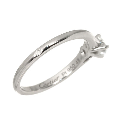 Cartier Solitaire Diamond 48 Ring Platinum — view 5
