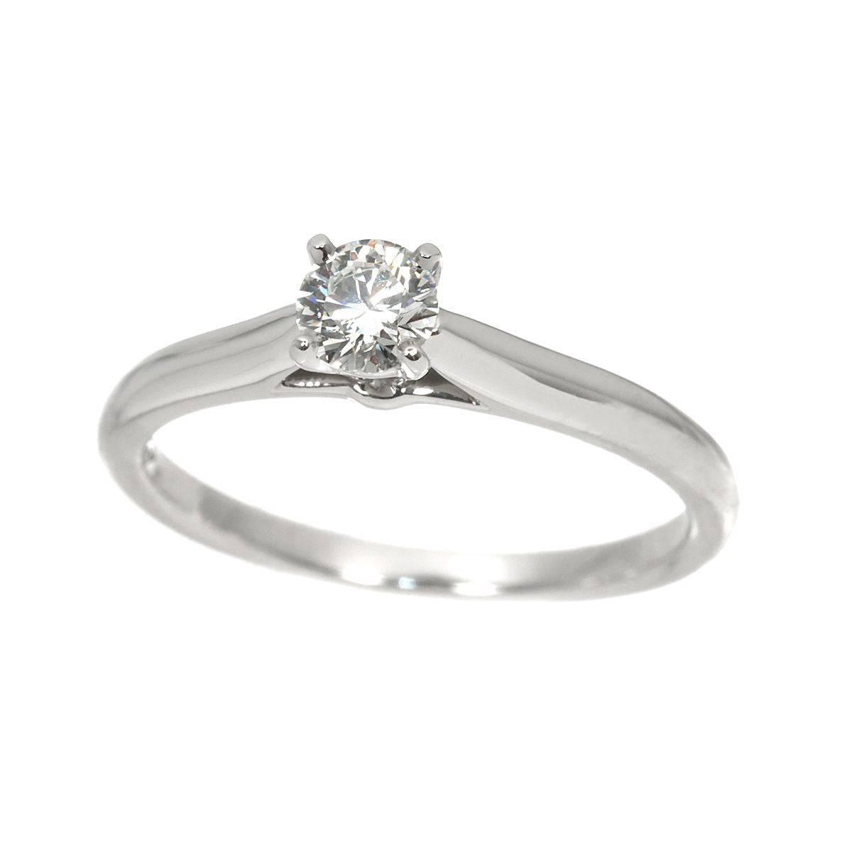 Cartier Solitaire Diamond 48 Ring Platinum — view 2