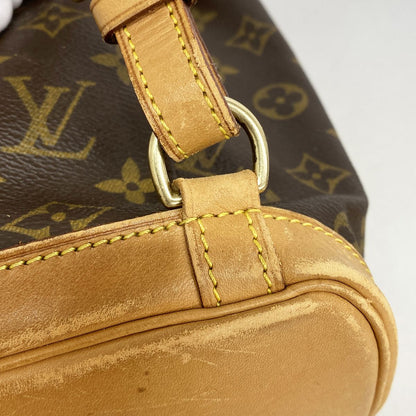 Louis Vuitton Backpack Monogram Mini Montsouris Brown — view 7
