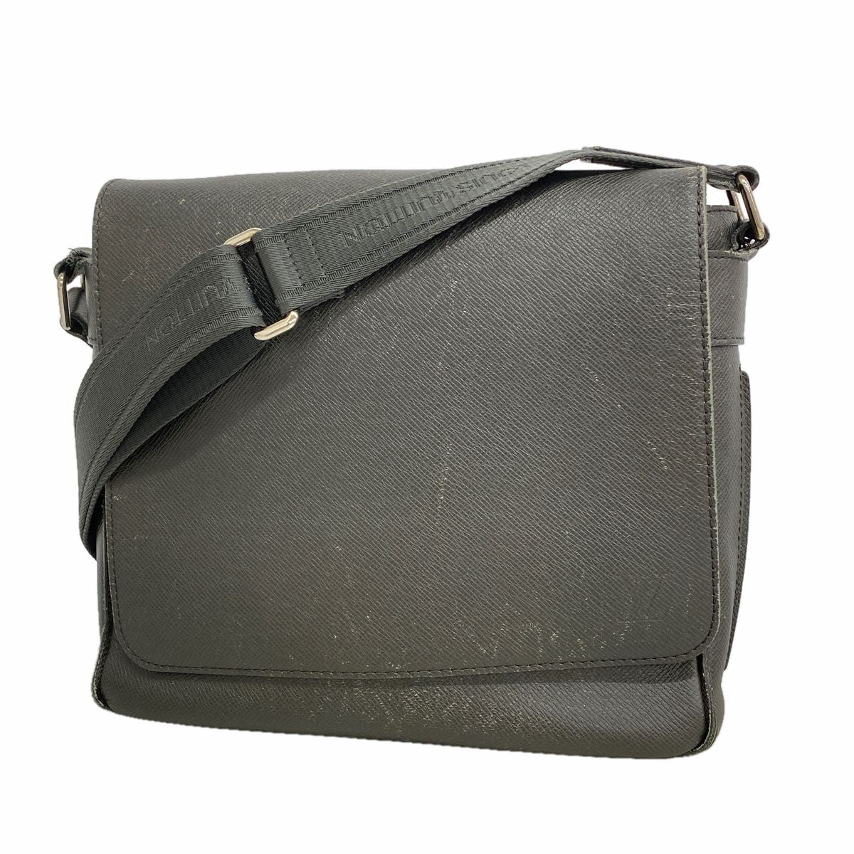 Louis Vuitton Shoulder Bag Taiga Roman PM Ardoise