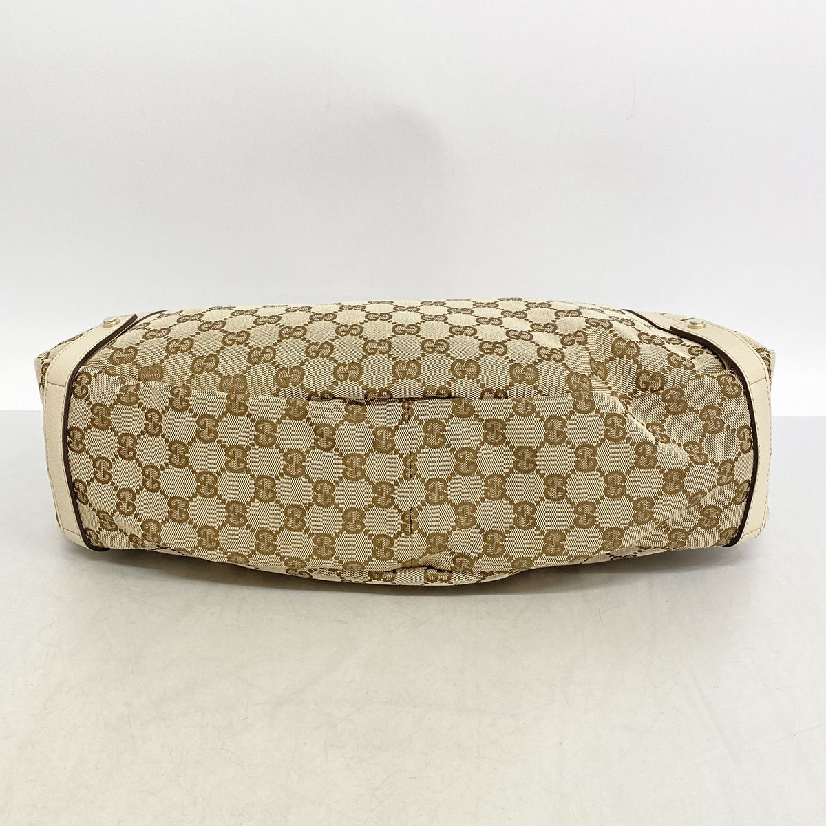 Gucci Tote GG Canvas Abbey Beige Brown Champagne Gold — view 3