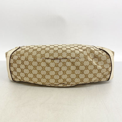 Gucci Tote GG Canvas Abbey Beige Brown Champagne Gold — view 3