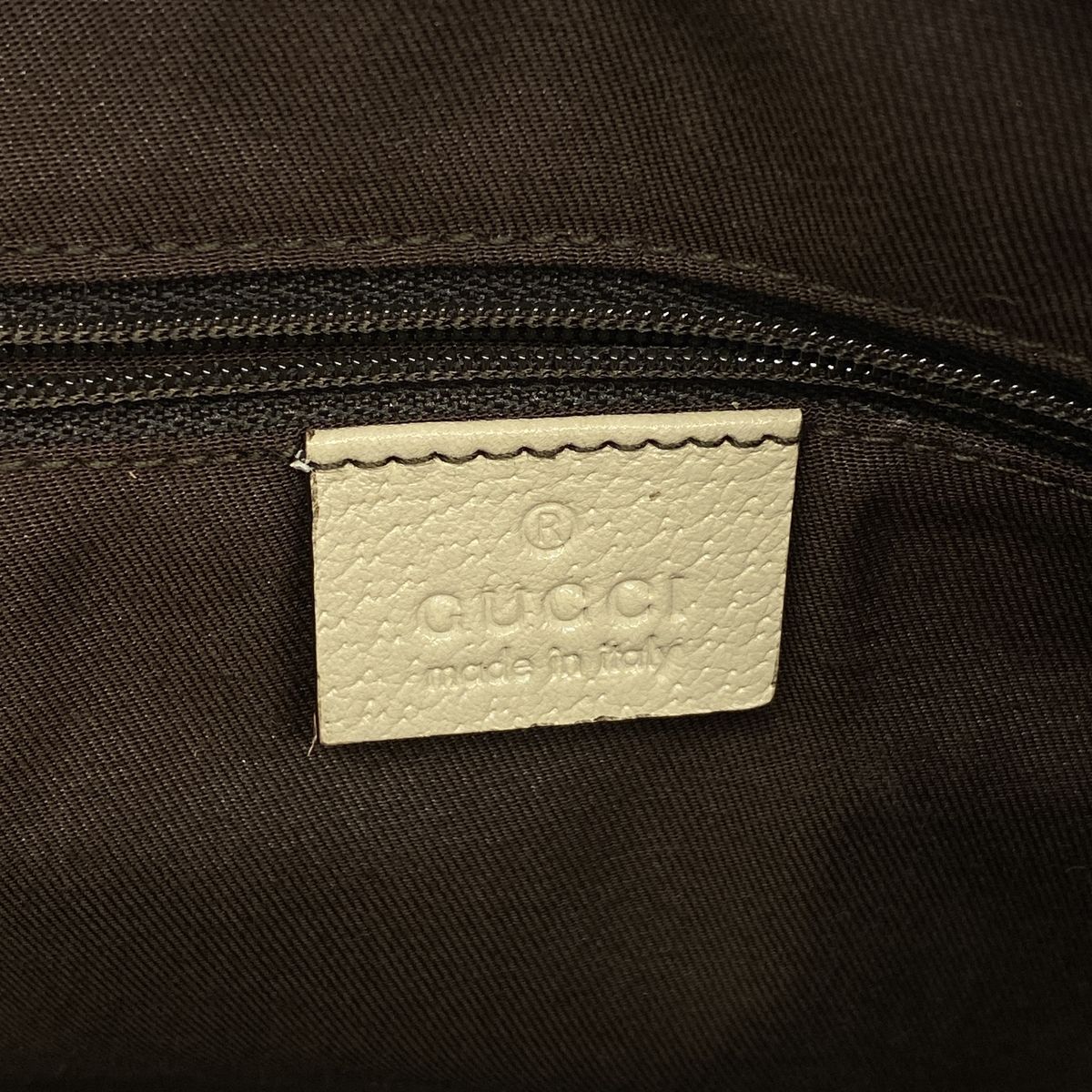 Gucci Tote GG Canvas Abbey Beige Brown Champagne Gold — view 5