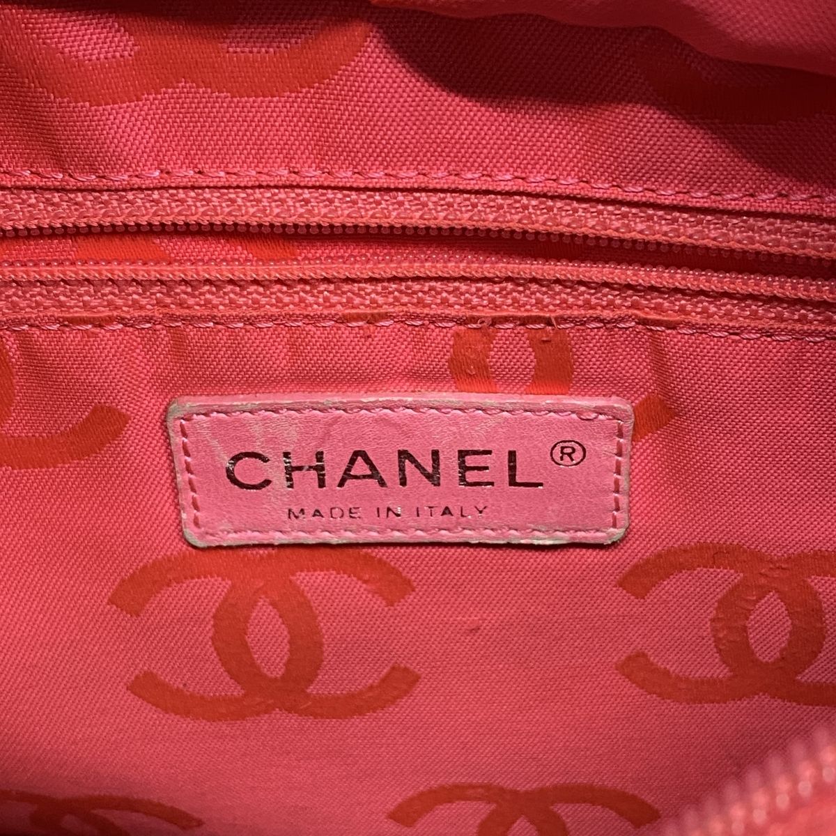 Chanel Tote Cambon Lambskin Black Silver — view 5
