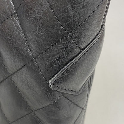 Chanel Tote Cambon Lambskin Black Silver — view 8