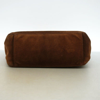 Chanel Tote Suede Brown — view 3