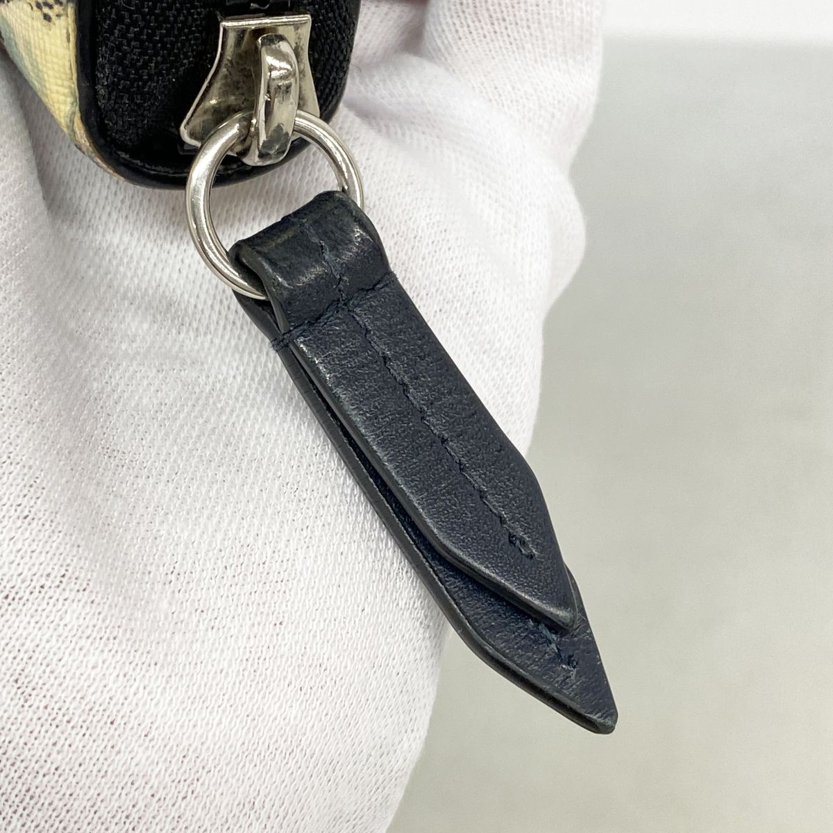 Gucci Wallet GG Blooms Blue Silver — view 7