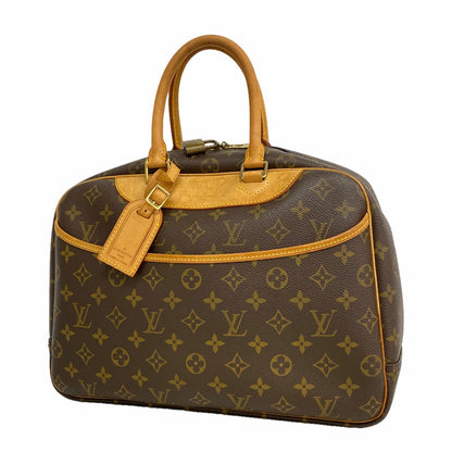 Louis Vuitton Handbag Monogram Deauville Brown