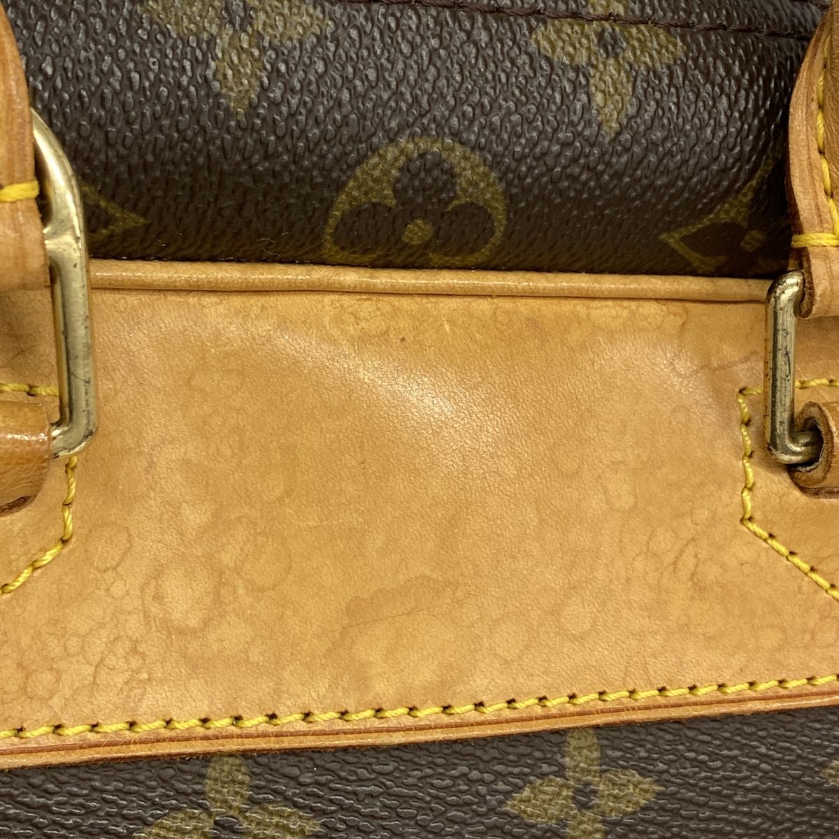 Louis Vuitton Handbag Monogram Deauville Brown — view 8