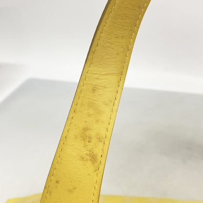 Chanel Tote New Travel Nylon Yellow Silver — view 8