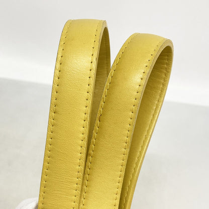 Chanel Tote New Travel Nylon Yellow Silver — view 7