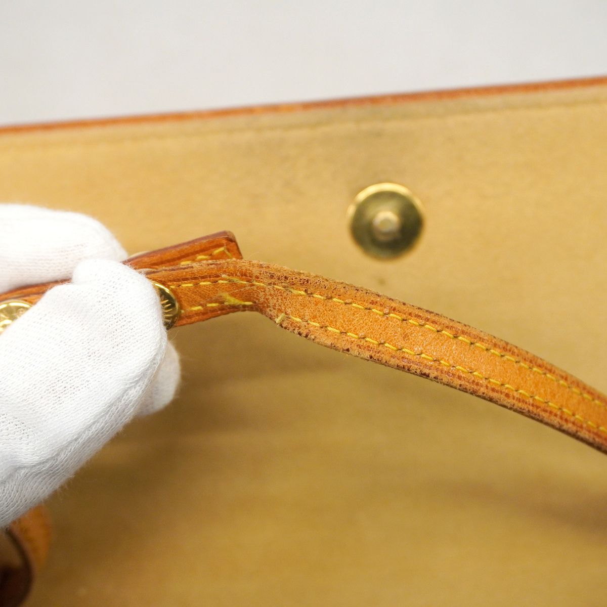 Louis Vuitton Shoulder Bag Monogram Pochette Twin GM Brown — view 8