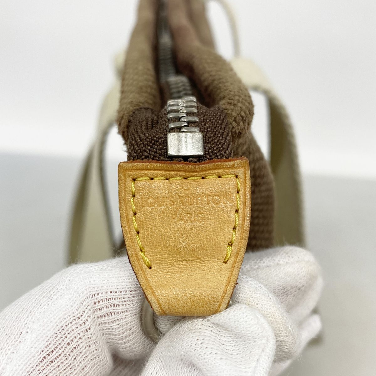 Louis Vuitton Tote Antigua Cabas MM Brown — view 5