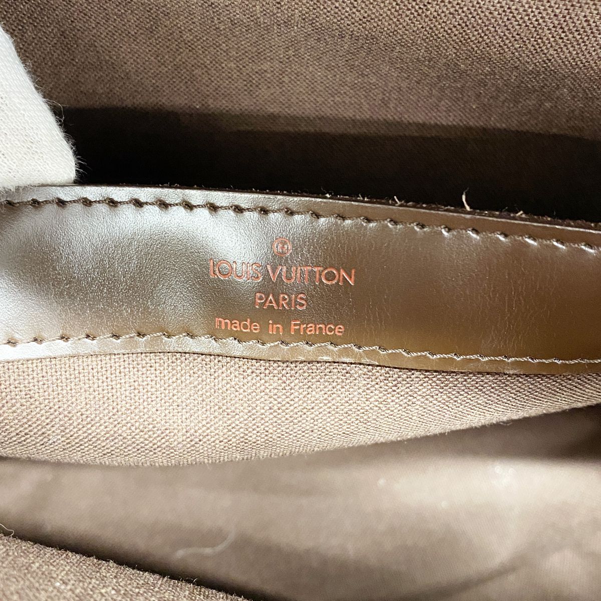 Louis Vuitton Shoulder Bag Damier Naviglio Ebene — view 5