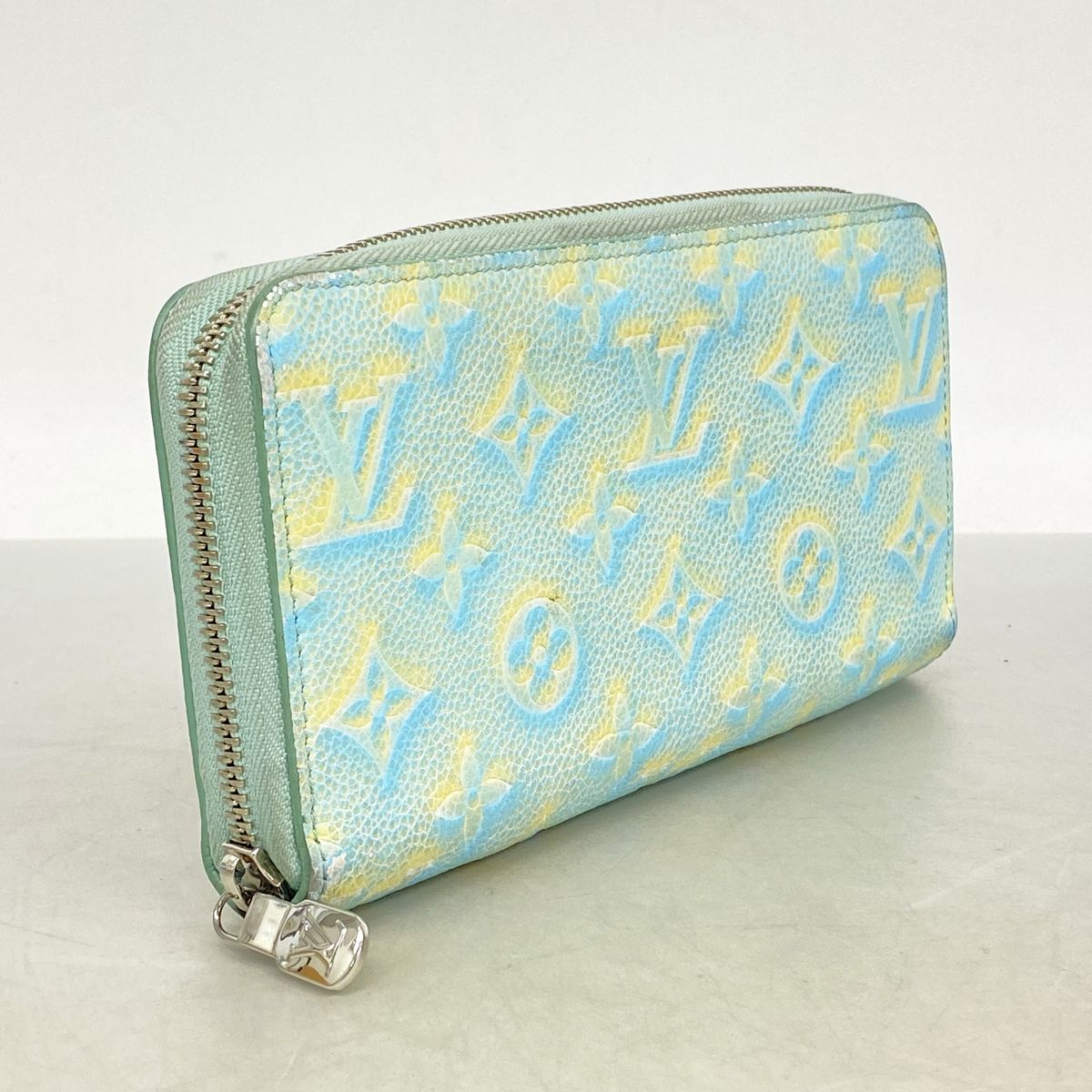 Louis Vuitton Wallet Monogram Empreinte Summer Star Zippy Vert — view 2