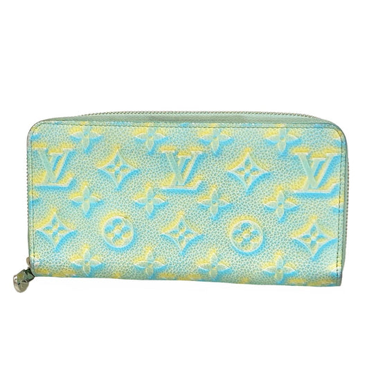 Louis Vuitton Wallet Monogram Empreinte Summer Star Zippy Vert
