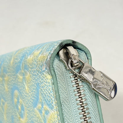 Louis Vuitton Wallet Monogram Empreinte Summer Star Zippy Vert — view 5