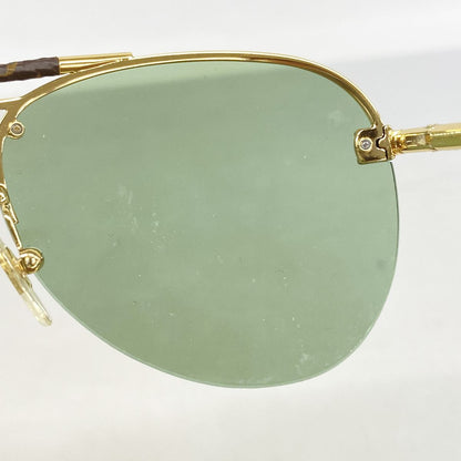 Louis Vuitton Sunglasses Monogram Clockwise Green Brown Eyewear — view 7