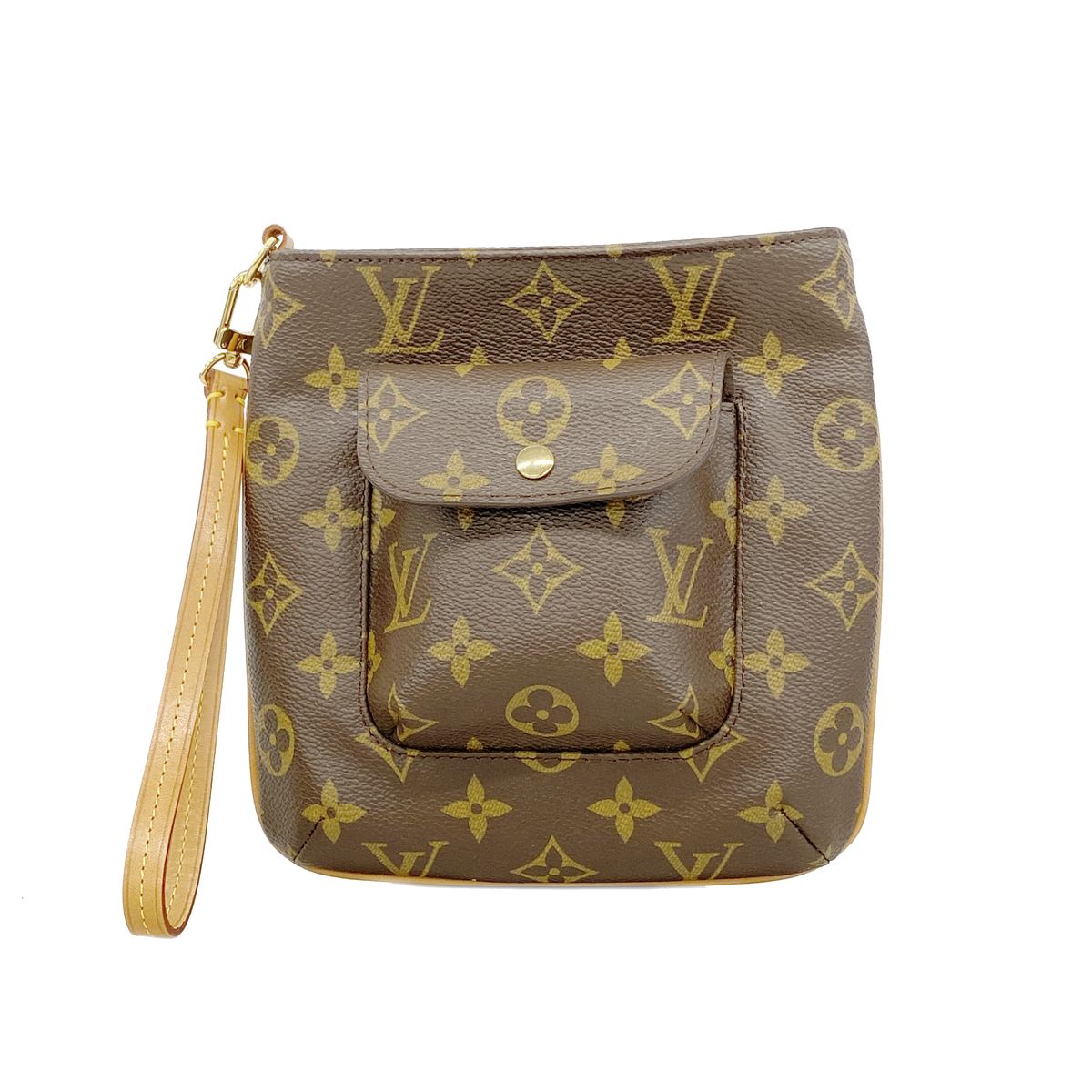 Louis Vuitton Pouch Monogram Partition Brown