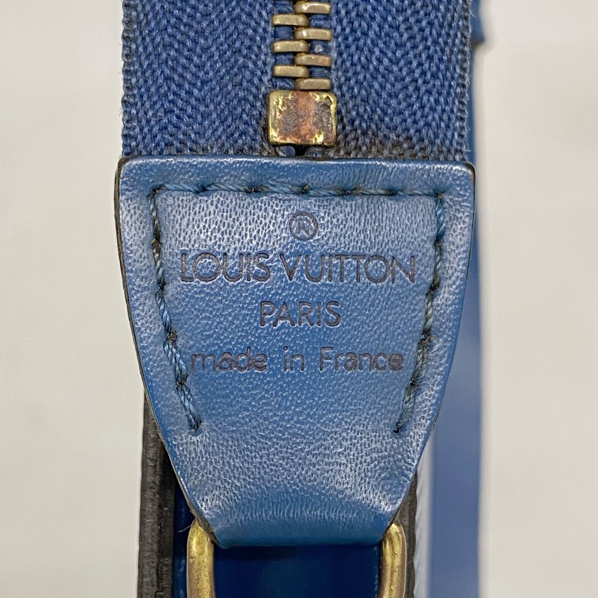 Louis Vuitton Pouch Epi Pochette Accessoires Toledo Blue — view 5