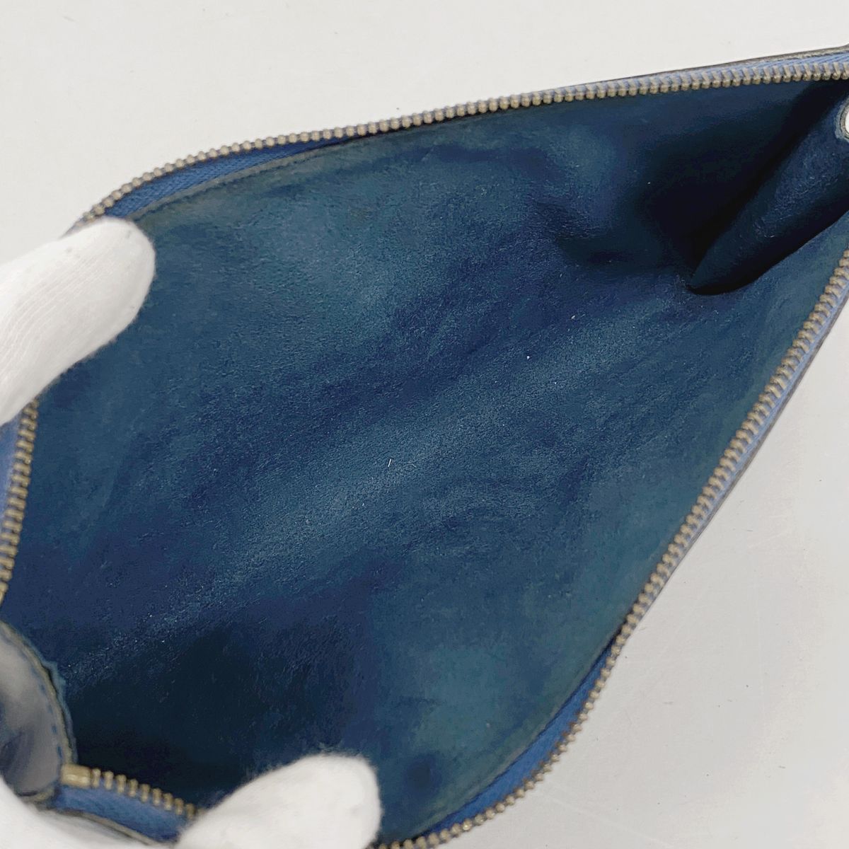 Louis Vuitton Pouch Epi Pochette Accessoires Toledo Blue — view 4