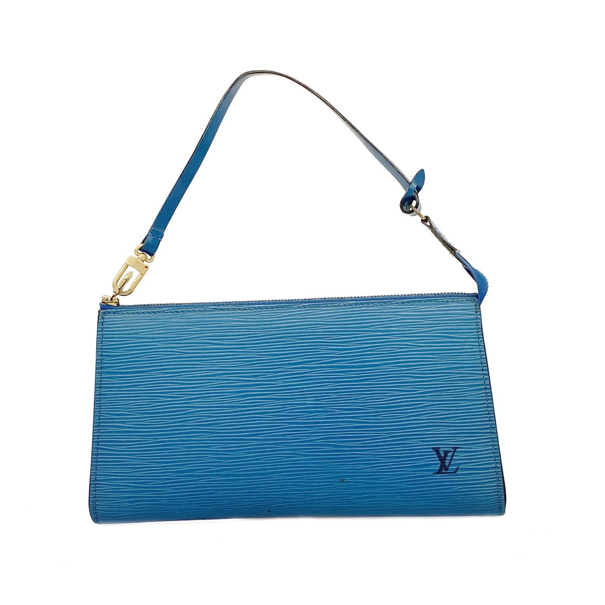Louis Vuitton Pouch Epi Pochette Accessoires Toledo Blue