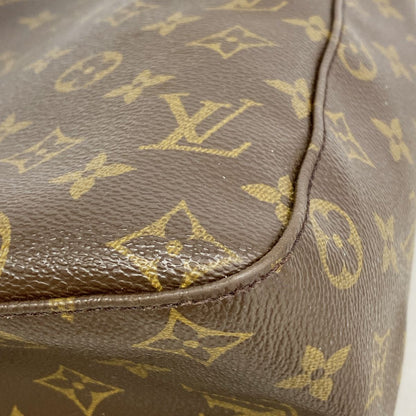 Louis Vuitton Shoulder Bag Monogram Looping GM Brown — view 6