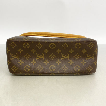 Louis Vuitton Shoulder Bag Monogram Looping GM Brown — view 3