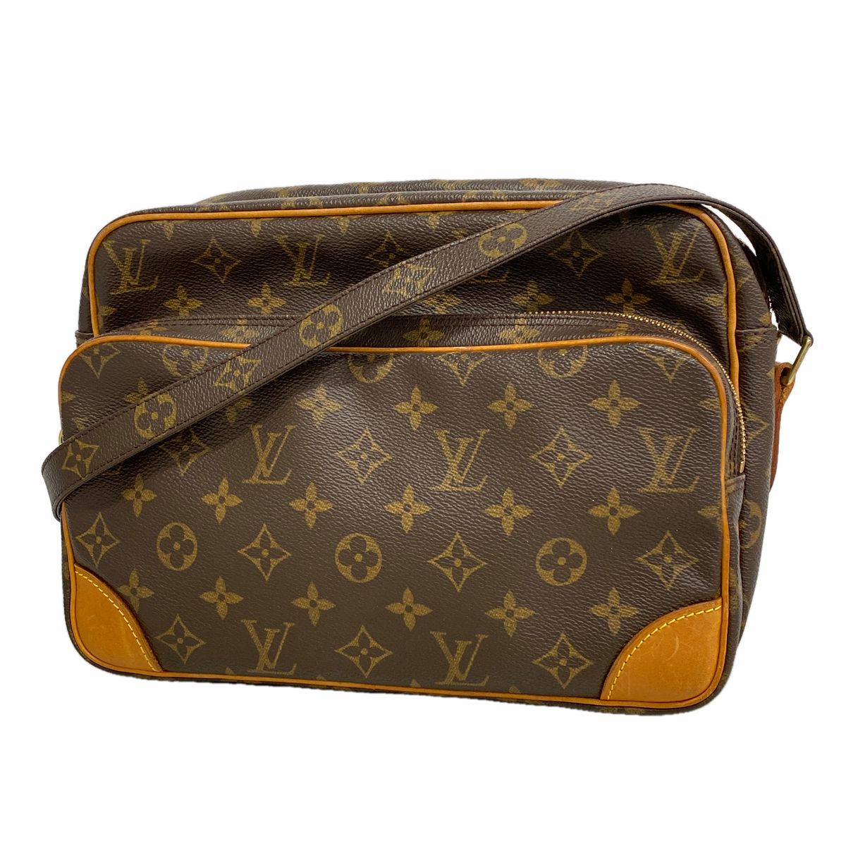 Louis Vuitton Shoulder Bag Monogram Nile Brown