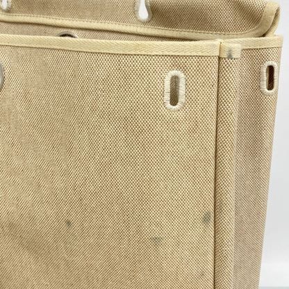 Hermes Handbag Herbag MM Toile H Natural Silver 2-Way Bag — view 8