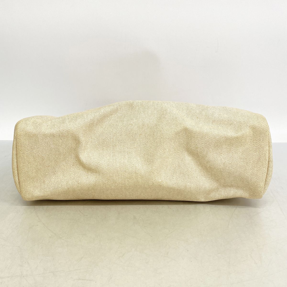 Hermes Handbag Herbag MM Toile H Natural Silver 2-Way Bag — view 3