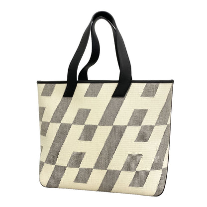 Hermes Tote H Ambie GM Toile H Black