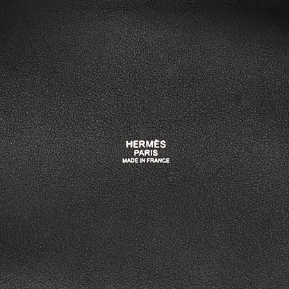 Hermes Tote H Ambie GM Toile H Black — view 5