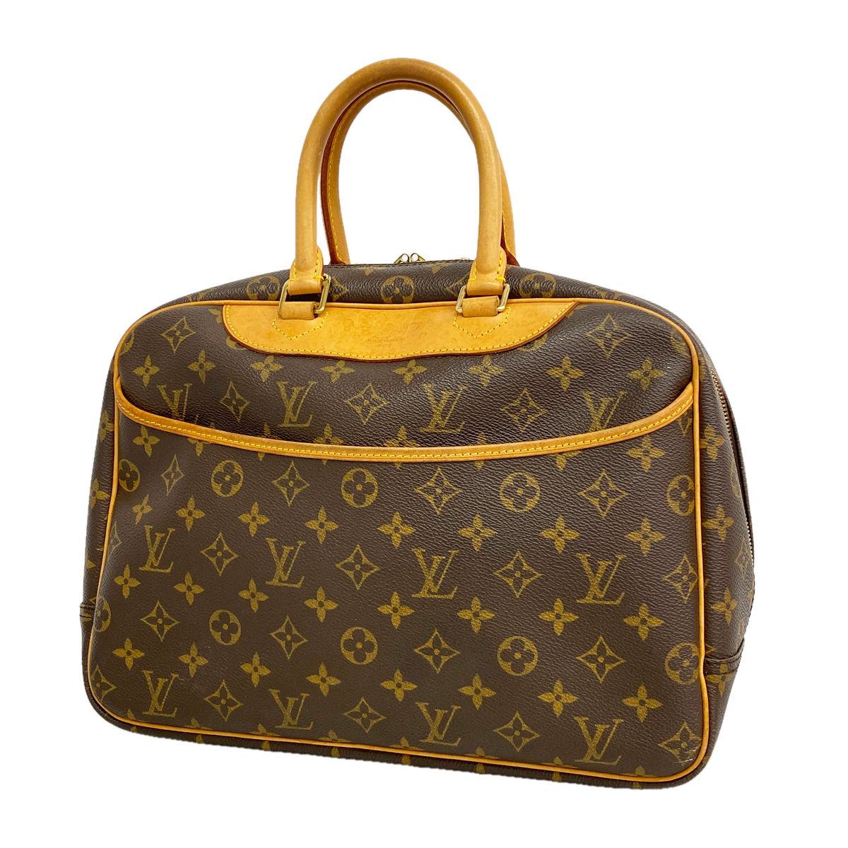 Louis Vuitton Handbag Monogram Deauville Brown
