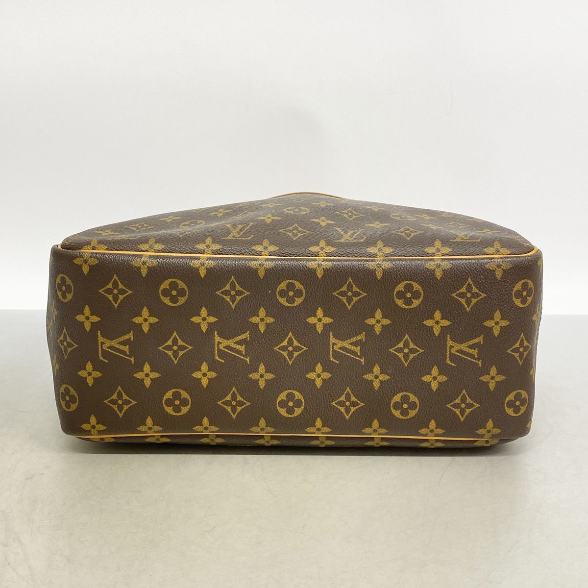 Louis Vuitton Handbag Monogram Deauville Brown — view 3