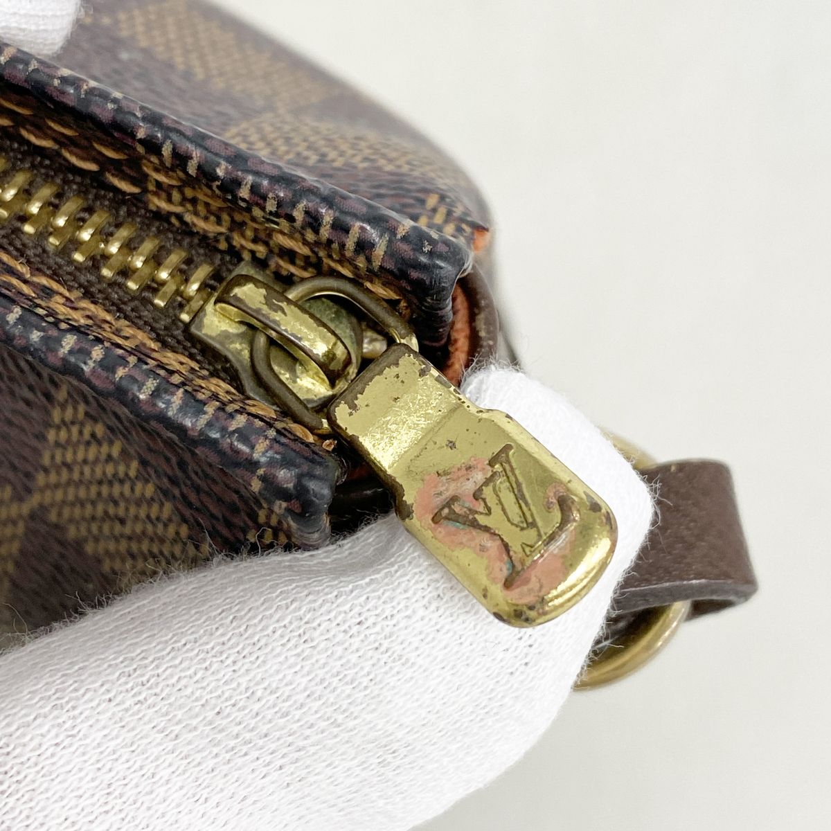 Louis Vuitton Pouch Damier Trousse Makeup Ebene — view 7