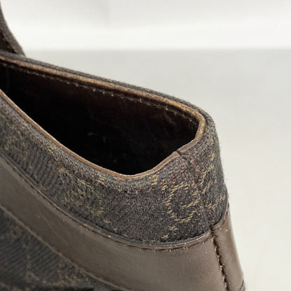 Gucci Tote Canvas Brown Silver — view 8