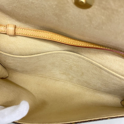 Louis Vuitton Shoulder Bag Monogram Pochette Twin GM Brown — view 4
