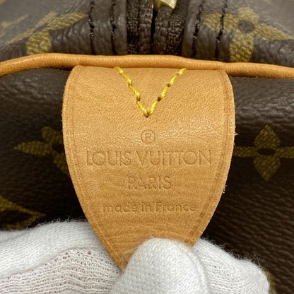 Louis Vuitton Boston Bag Monogram Keepall 60 Brown — view 5
