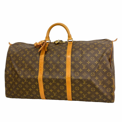 Louis Vuitton Boston Bag Monogram Keepall 60 Brown