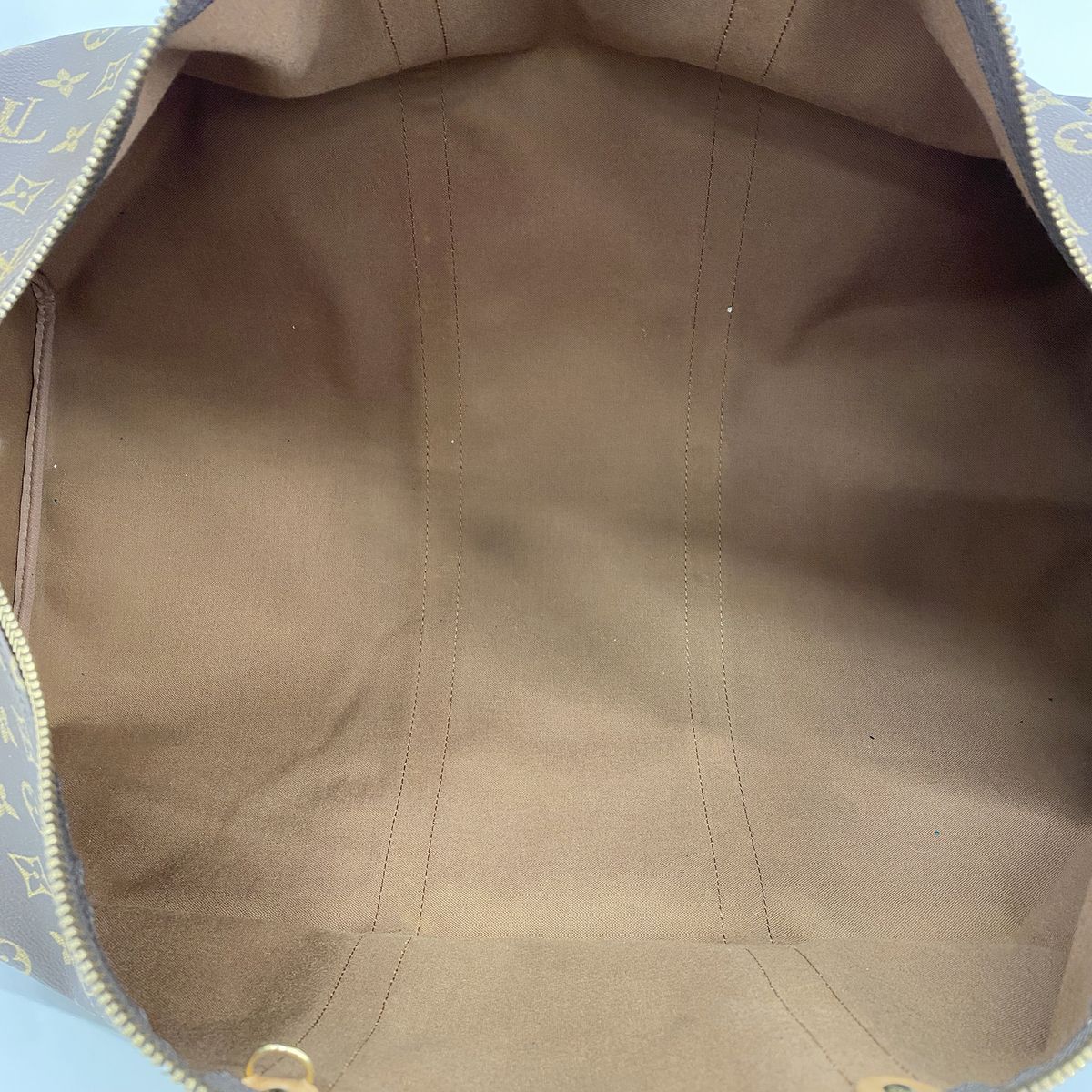 Louis Vuitton Boston Bag Monogram Keepall 60 Brown — view 4