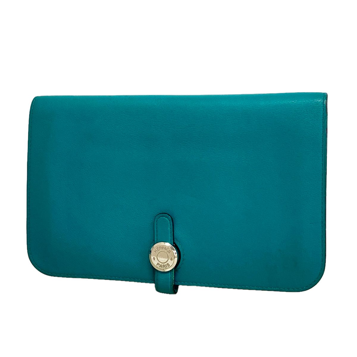 Hermes Wallet Dogon Swift Vert Bellows