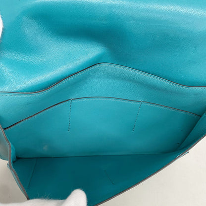 Hermes Wallet Dogon Swift Vert Bellows — view 3