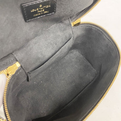 Louis Vuitton Vanity Bag Monogram Ink PM Black 2-Way Bag — view 4