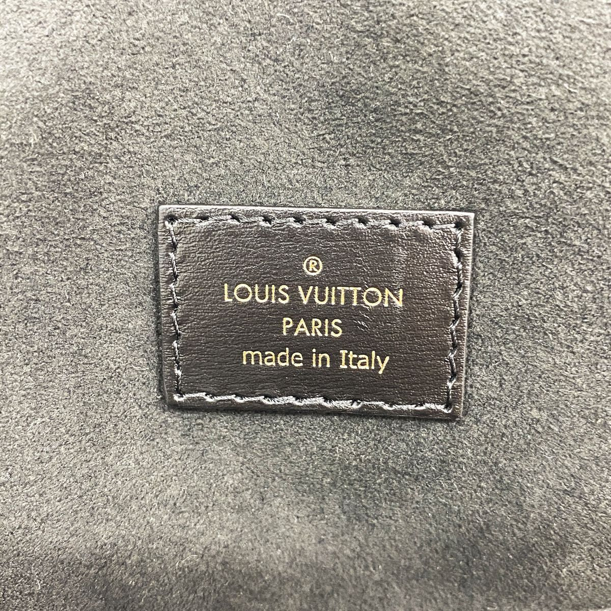 Louis Vuitton Vanity Bag Monogram Ink PM Black 2-Way Bag — view 5